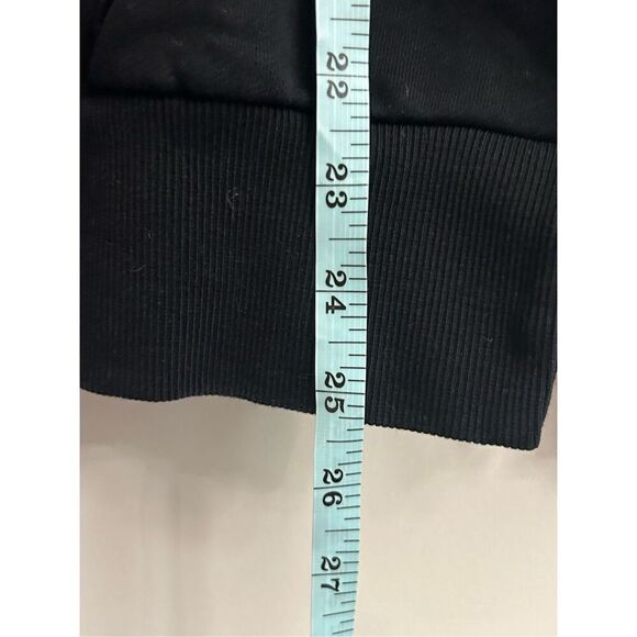 DIESEL HOODED S-ALBY SWEATSHIRT XS Graphic Logo Black - Picture 11 of 11